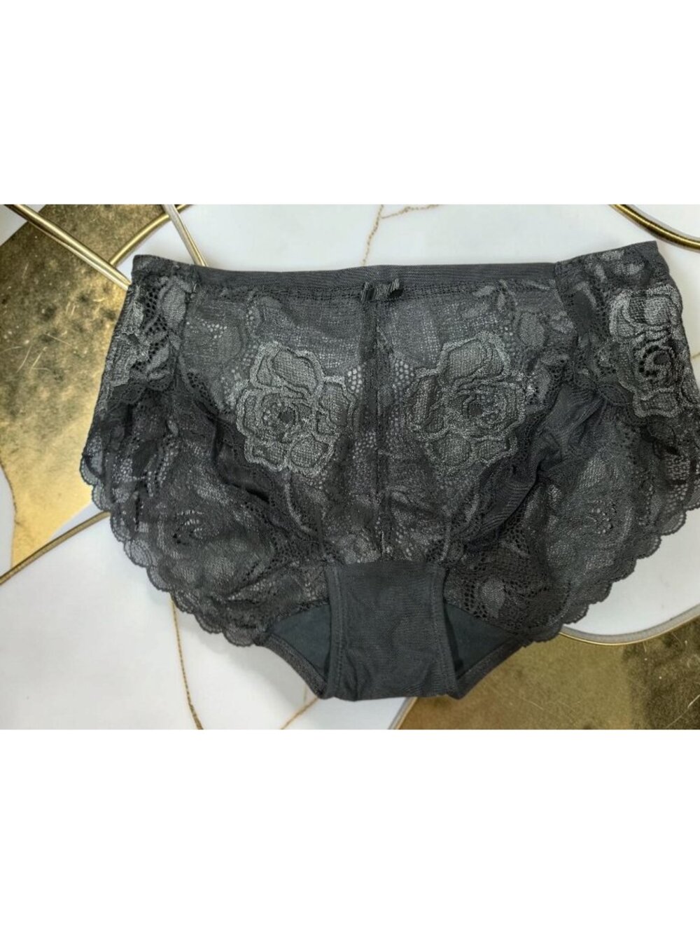 Bradelis New York Women’s Black Lace Panty Size Small Elegant New No Tags!!